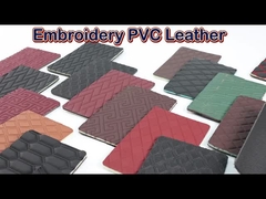 Broderie aus PVC-Leder
