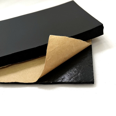 NBR-PVC-Schaumblech, Aluminiumfolie, klebriges einseitiges Isolationsgummi