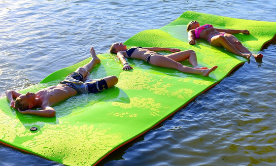 Spezielle Farbe Größe Schaummatte, Wassermatte Mehrschicht für Riesenpool