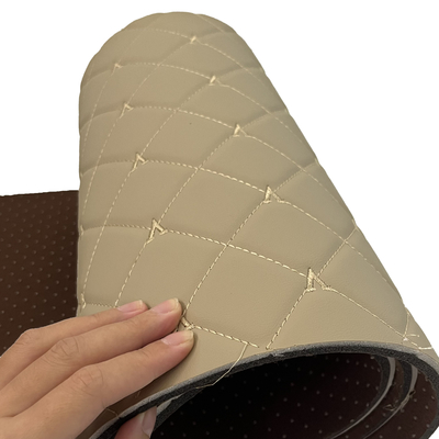 Ausdruckmuster Stickerei PVC-Leder Kunstledergewebe für Möbel