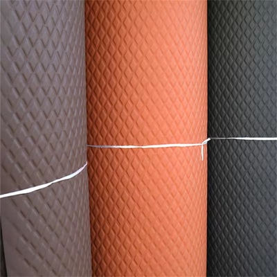 Broderierte PVC Kunstleder mit Schwamm für Autositzdeckel