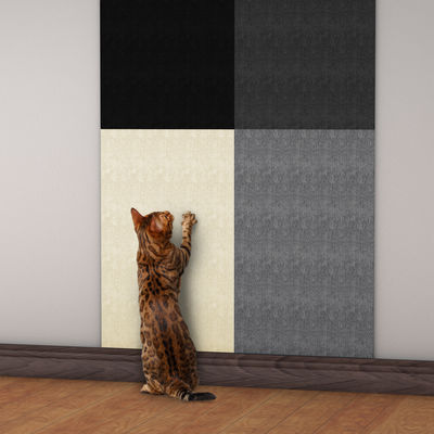 40 * 200 cm selbstklebender Katzenwand-Kletterteppich zum Abdecken des Katzenturms
