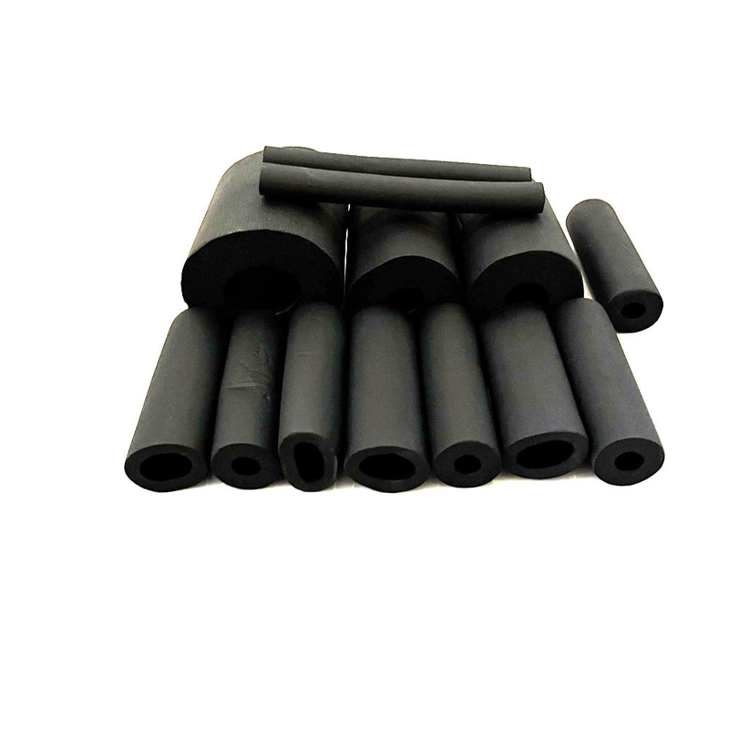Nitril PVC NBR geschlossener Zellenschaum Schnelle Installation, Nitril Butadien Gummischaum Schwarz