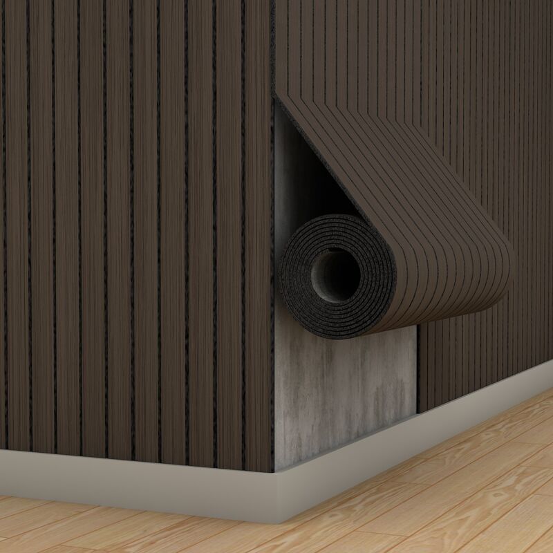 Fleckenabweisende IXPE-Tapete mit weichen Lamellengitterplatten für die Dekoration von Bürogebäuden