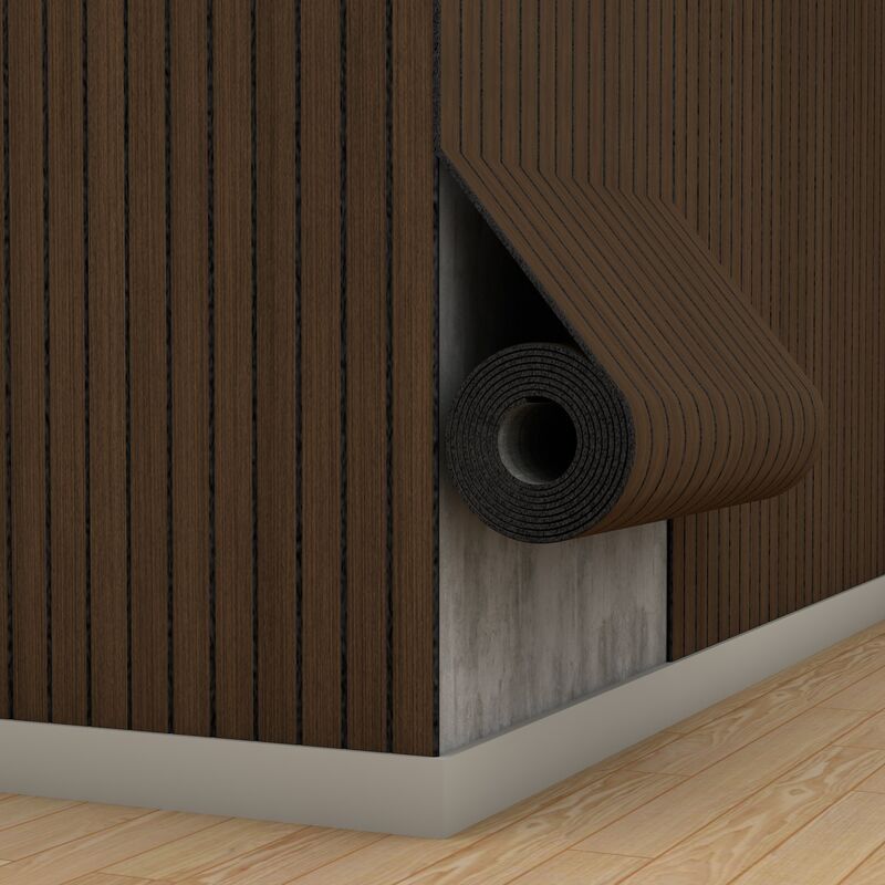 Wandpaneele aus weichen Holzlatten mit IXPE-Schaumschicht für die Wohlfahrtseinrichtung