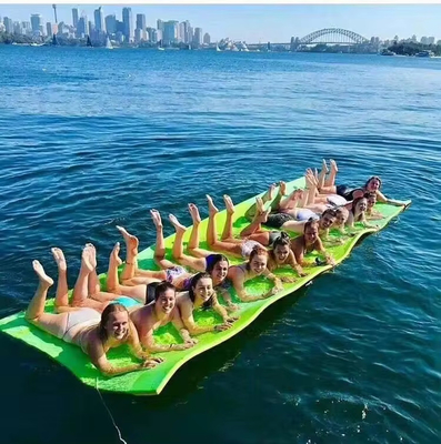 13x5 Fuß Wasser schwimmende Matte leicht zu rollen Xpe Schaum Schwimmbad Matratze