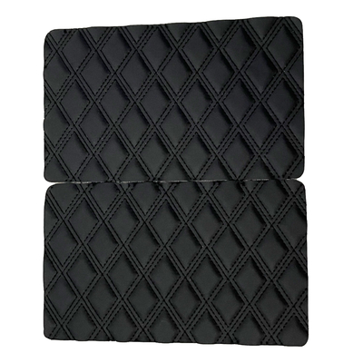 Anpassen Sie die Dicke Auto Innenraum Stickerei Quilted Leder mit XPE Schwamm